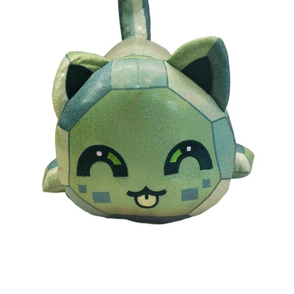 Aphmau MeeMeows Emerald Green Cat 12" Celestial Plush - Picture 4 of 10